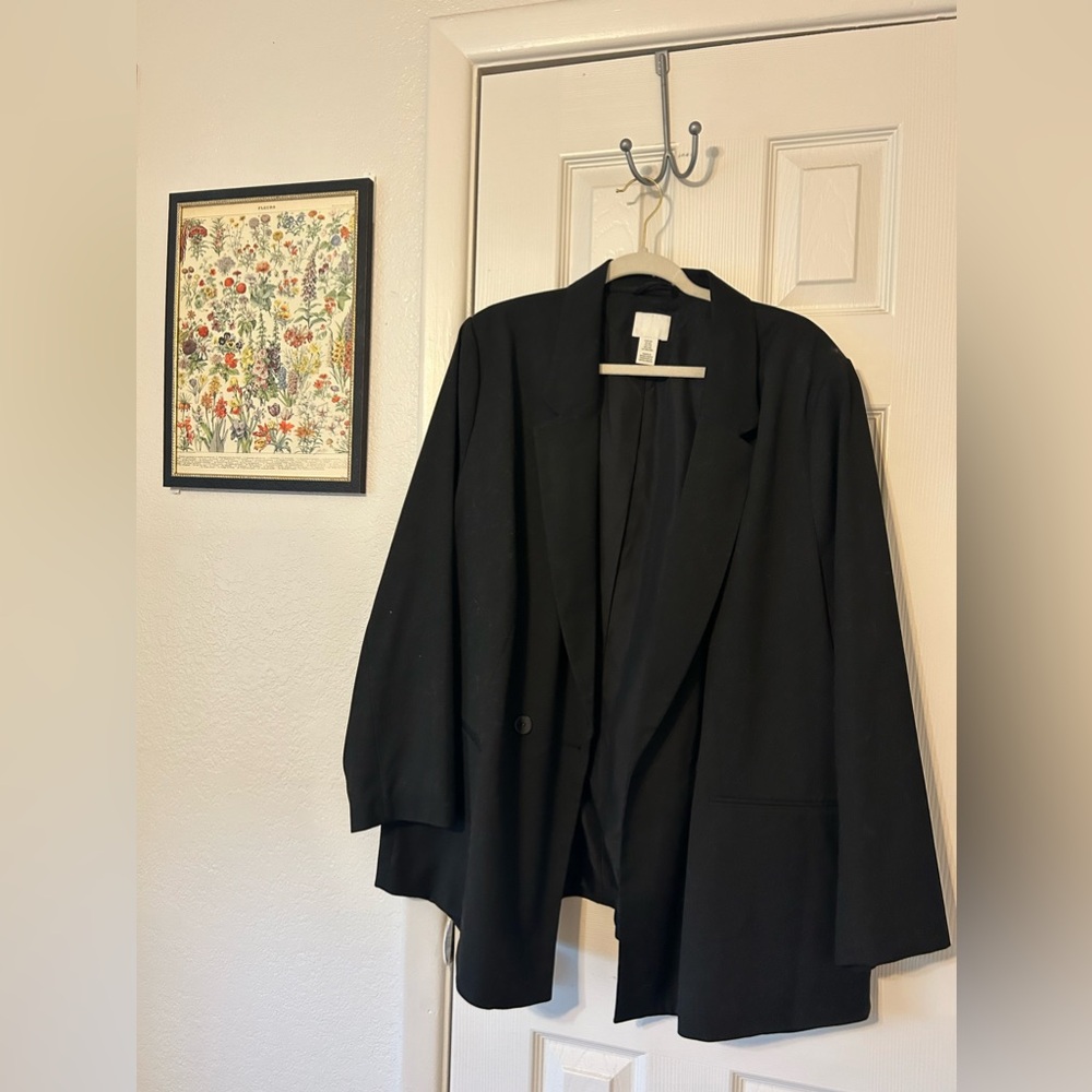 Oversized Black Blazer